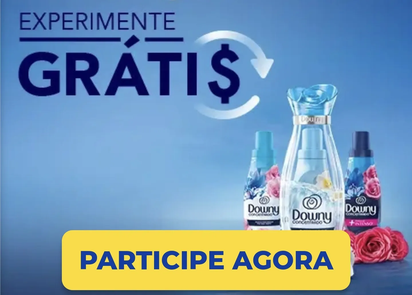 Experimente Grtis Downy - Descubra P&Amp;G